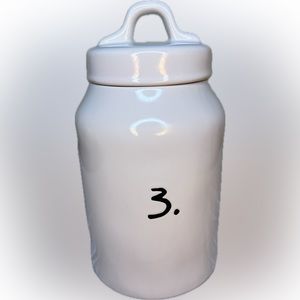 Rae Dunn number 3 canister